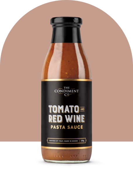 Tomato and Red Wine Pasta Sauce by The Condiment Co
