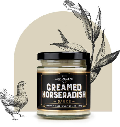 Creamed Horseradish sauce by the Condiment Co