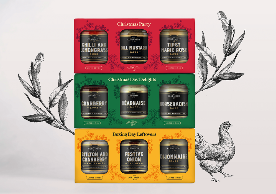 Condiment Company festive gift boxes